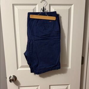 Dockers Men's Dark Blue Flat Front Shorts